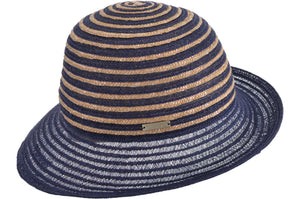 Chapeau cloche paille