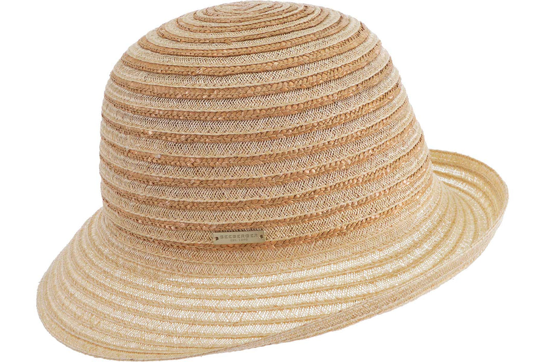 Chapeau cloche paille