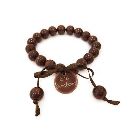 Bracelet S chocolat