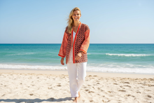 Charger l'image dans la galerie, Kimono Suzani Orange