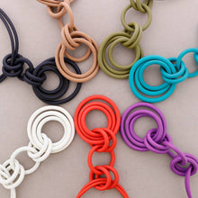 Charger l'image dans la galerie, Collier maillons caoutchouc