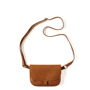 Sac, Little Fox, aspect usé Cognac