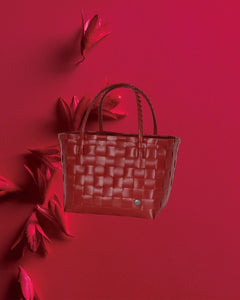 Cabas Paris crimson red
