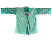 Charger l'image dans la galerie, Kimono Naomi Turquoise