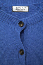 Charger l'image dans la galerie, Cardigan en maille bleu