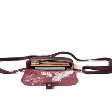 Charger l&#39;image dans la galerie, Sac, petit renard, aubergine