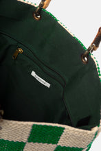 Charger l'image dans la galerie, Sac Rustique Damier Vert