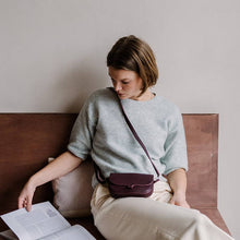 Charger l&#39;image dans la galerie, Sac, petit renard, aubergine