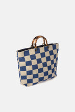 Charger l'image dans la galerie, Sac Rustique Damier Bleu