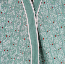 Charger l'image dans la galerie, Kimono Sunflower Bleu Blue