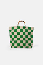 Charger l'image dans la galerie, Sac Rustique Damier Vert