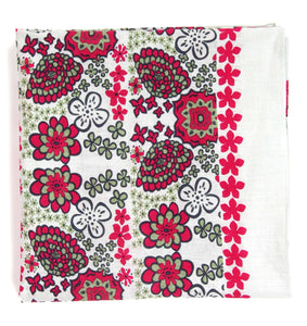 Carré Hawaï fuchsia