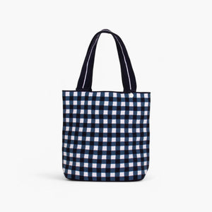 Sac ovale tote Bleu marine