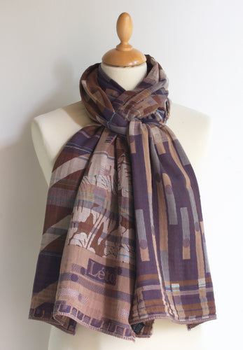 Nicolas col K02 aubergine