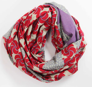 Foulard Baobab Rouge