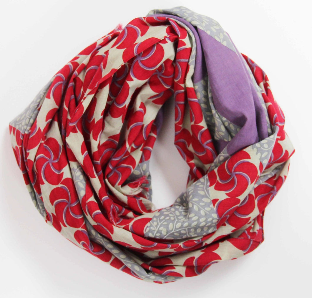 Foulard Baobab Rouge