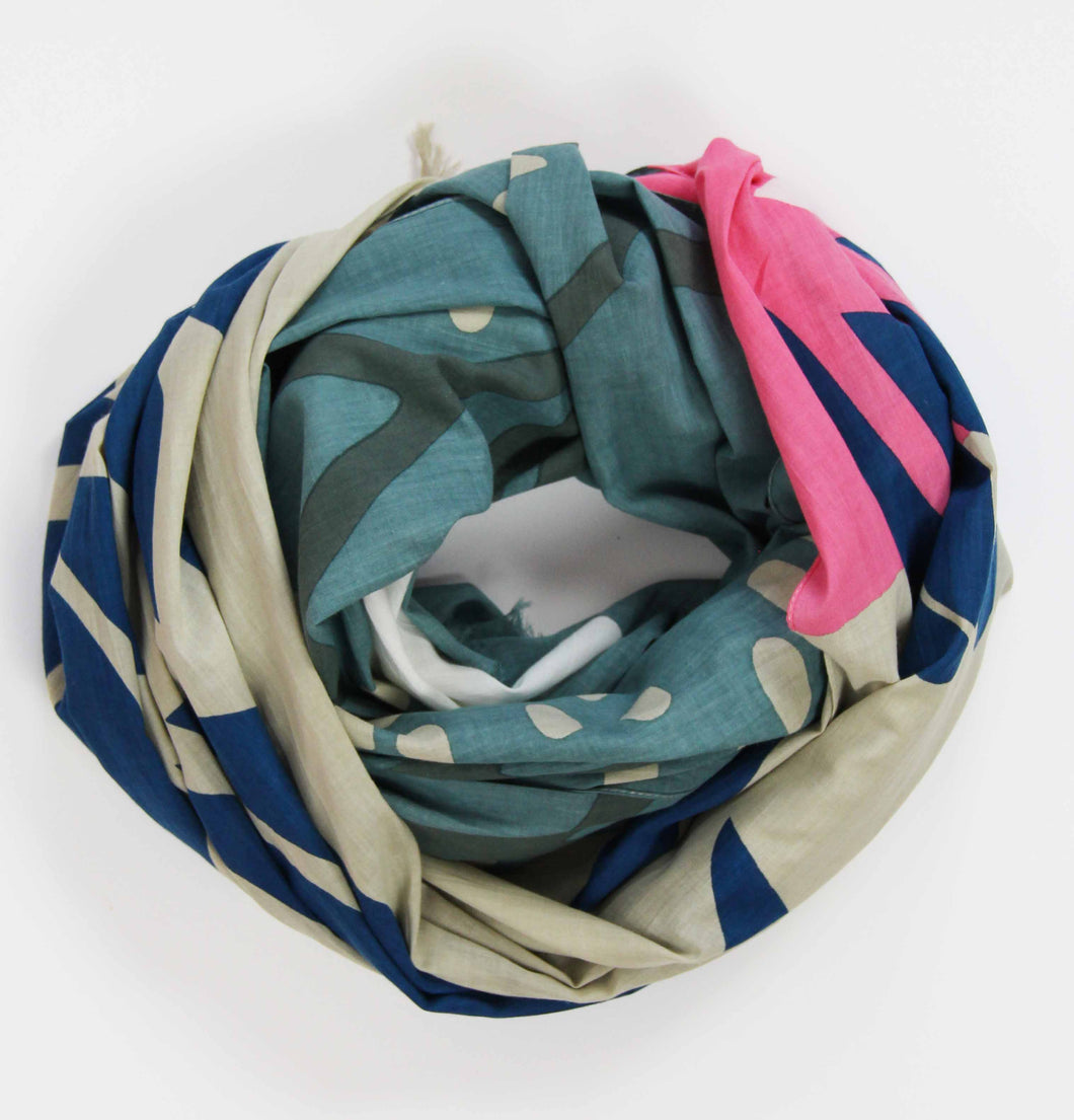 Foulard Cap Breton bleu