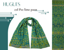 Charger l&#39;image dans la galerie, Hugues col P01 lime paon