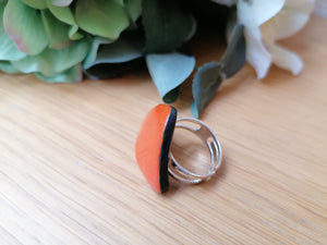 Bague DELTA Orange