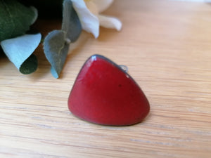 Bague DELTA Rouge foncé