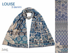 Charger l'image dans la galerie, Louise col 3 denim