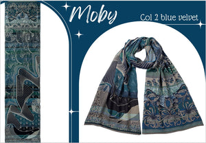 Moby col 2 blue velvet
