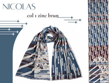 Charger l&#39;image dans la galerie, Nicolas col 1 zinc brun