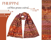 Charger l&#39;image dans la galerie, Philippine col K01 prune cuivré
