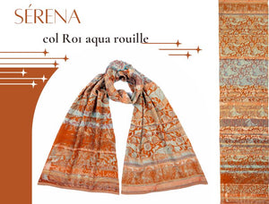 Serena col R01 aqua rouille