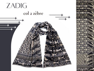 Zadig col 2 zèbre