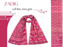 Charger l&#39;image dans la galerie, Zadig col 801 rose gris