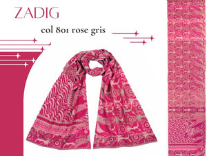 Zadig col 801 rose gris