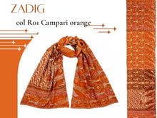 Charger l&#39;image dans la galerie, Zadig col R01 Campari orange
