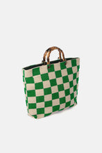 Charger l'image dans la galerie, Sac Rustique Damier Vert