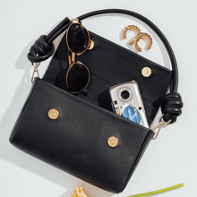 Charger l&#39;image dans la galerie, Sac à bandoulière brillant rouge vin