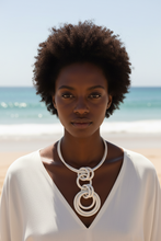 Charger l'image dans la galerie, Collier maillons caoutchouc
