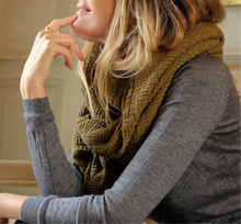 Charger l'image dans la galerie, Carré coton 100x100 kaki