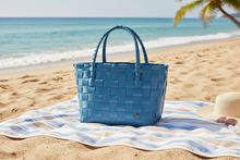 Charger l'image dans la galerie, Cabas Paris atlantic blue