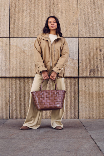 Cabas Paris chocolate brown
