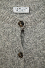 Charger l'image dans la galerie, Cardigan en maille gris