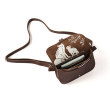 Charger l&#39;image dans la galerie, Sac, Little Fox, aspect usé brun foncé