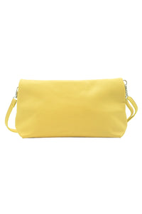 Pochette bandoulière jaune