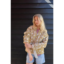 Charger l'image dans la galerie, Veste FESHYA imprimée safran