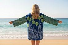 Charger l'image dans la galerie, Kimono Kaboul Marine Navy