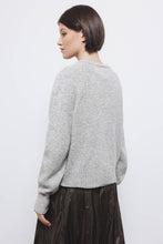 Charger l'image dans la galerie, Cardigan en maille gris