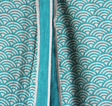 Charger l'image dans la galerie, Kimono Naomi Turquoise
