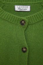 Charger l'image dans la galerie, Cardigan en maille vert