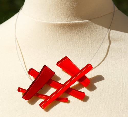 Collier 6336 - Rouge