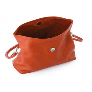 Pochette bandoulière orange